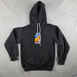 Outer Range Colorado Rockies Brewing Hoodie Sweatshirt Mens Small Black